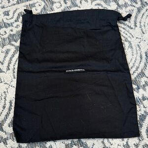 Dolce & Gabbana Black Fabric Bag